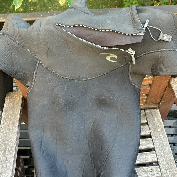 Rip Curl 4​/3 Dawn Patrol Chest Zip Wetsuit Flash lining - Picture 6 of 9